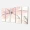 Designart - Pink Shabby Floral II - Shabby Chic Canvas Artwork